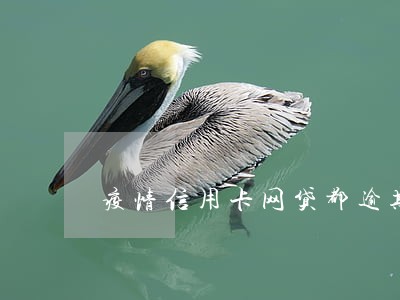 疫情信用卡网贷都逾期了 疫情信用卡网贷都逾期了