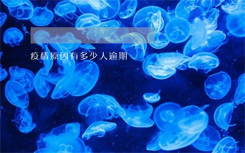 疫情原因有多少人逾期 疫情原因有多少人逾期