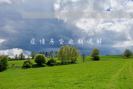疫情房贷逾期调解 疫情房贷逾期调解