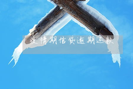 疫情期信贷逾期还款 疫情期信贷逾期还款