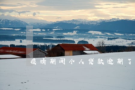 疫情期间个人贷款逾期了怎么办 疫情期间个人贷款逾期了怎么办