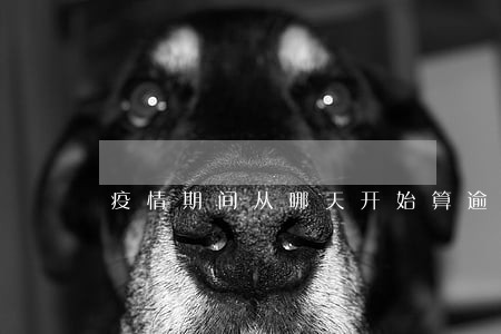 疫情期间从哪天开始算逾期 疫情期间从哪天开始算逾期
