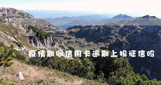 疫情期间信用卡逾期上报征信吗