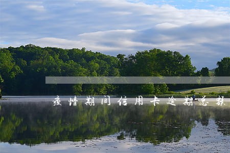 疫情期间信用卡逾期总额 疫情期间信用卡逾期总额