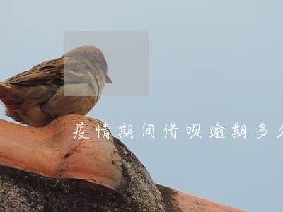 疫情期间借呗逾期多久会上征信 疫情期间借呗逾期多久会上征信