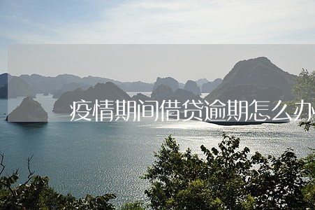 疫情期间借贷逾期怎么办 疫情期间借贷逾期怎么办