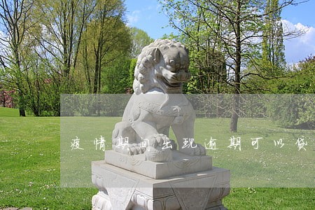 疫情期间出现逾期可以贷款吗 疫情期间出现逾期可以贷款吗