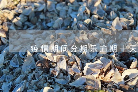 疫情期间分期乐逾期十天 疫情期间分期乐逾期十天