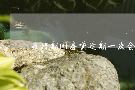 疫情期间房贷逾期一次会怎样 疫情期间房贷逾期一次会怎样
