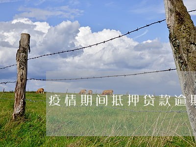 疫情期间抵押贷款逾期上征信吗 疫情期间抵押贷款逾期上征信吗