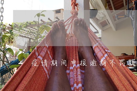 疫情期间申报逾期不罚款 疫情期间申报逾期不罚款