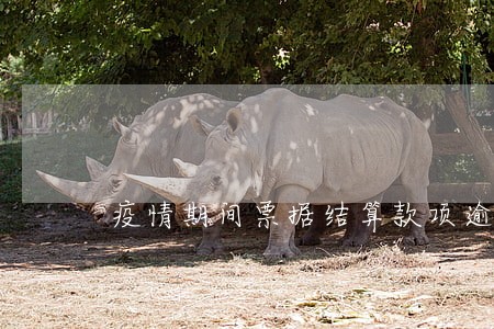 疫情期间票据结算款项逾期风险 疫情期间票据结算款项逾期风险
