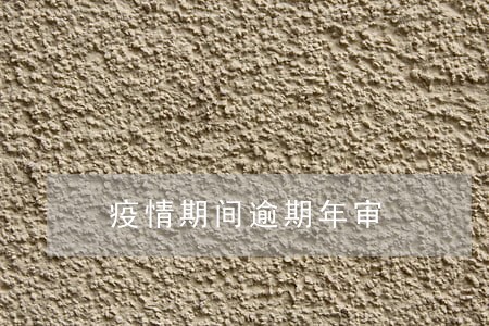 疫情期间逾期年审 疫情期间逾期年审