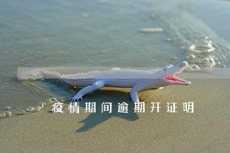 疫情期间逾期开证明 疫情期间逾期开证明