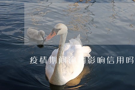 疫情期间逾期影响信用吗 疫情期间逾期影响信用吗