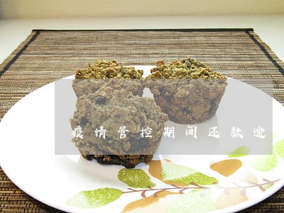 疫情管控期间还款逾期 疫情管控期间还款逾期