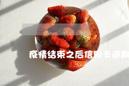 疫情结束之后信用卡逾期被起诉 疫情结束之后信用卡逾期被起诉