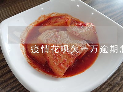 疫情花呗欠一万逾期怎么办 疫情花呗欠一万逾期怎么办
