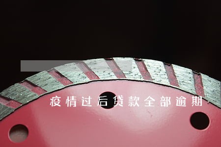 疫情过后贷款全部逾期 疫情过后贷款全部逾期