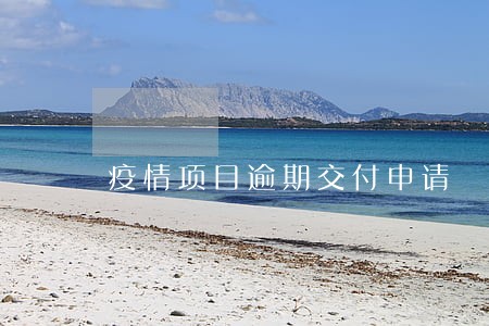 疫情项目逾期交付申请 疫情项目逾期交付申请