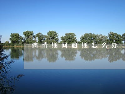 病情期间逾期怎么办 病情期间逾期怎么办
