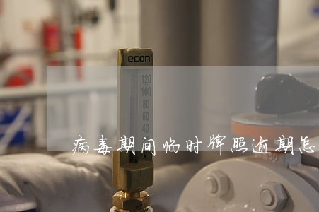 病毒期间临时牌照逾期怎么办 病毒期间临时牌照逾期怎么办