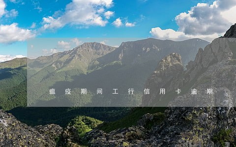 瘟疫期间工行信用卡逾期