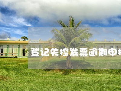登记失控发票逾期申报 登记失控发票逾期申报