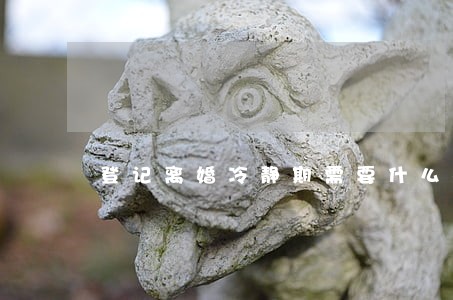 登记离婚冷静期需要什么材料 登记离婚冷静期需要什么材料