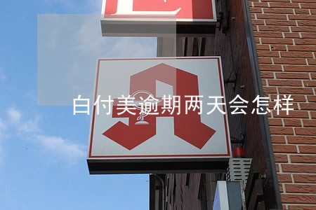 白付美逾期两天会怎样 白付美逾期两天会怎样