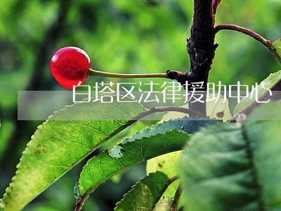 白塔区法律援助中心