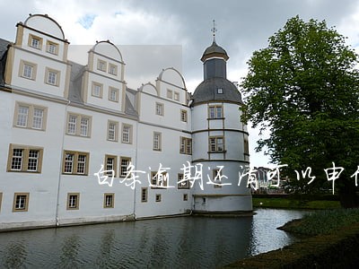 白条逾期还清可以申信用卡吗 白条逾期还清可以申信用卡吗
