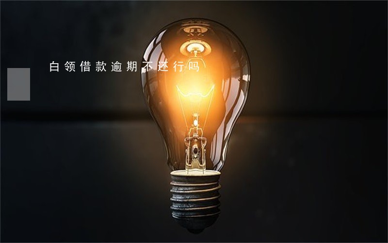 白领借款逾期不还行吗 白领借款逾期不还行吗