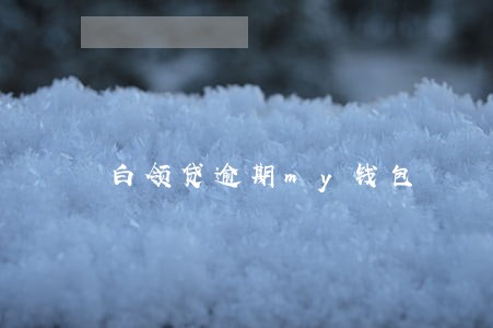 白领贷逾期my钱包 白领贷逾期my钱包