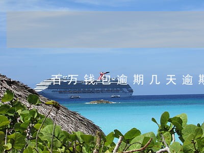 百万钱包逾期几天逾期费用高 百万钱包逾期几天逾期费用高