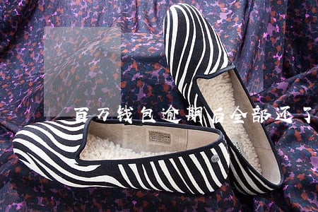百万钱包逾期后全部还了再借 百万钱包逾期后全部还了再借