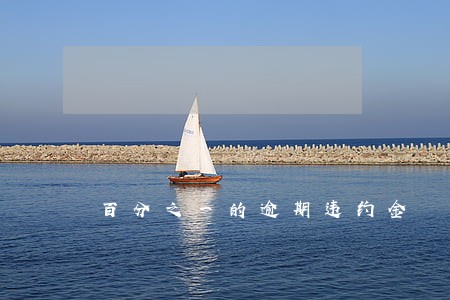 百分之一的逾期违约金 百分之一的逾期违约金