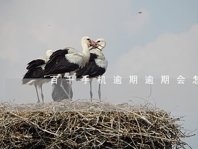 百千手机逾期逾期会怎么样 百千手机逾期逾期会怎么样
