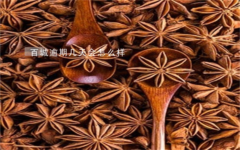 百城逾期几天会怎么样 百城逾期几天会怎么样