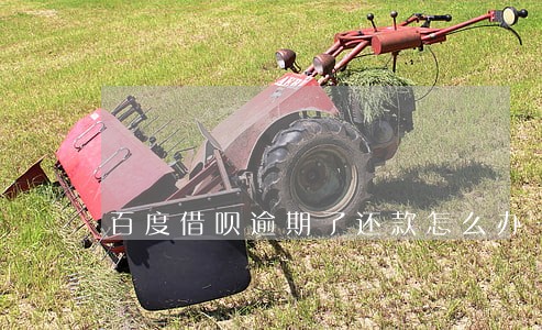 百度借呗逾期了还款怎么办 百度借呗逾期了还款怎么办