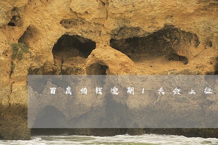 百度借钱逾期1天会上征信吗 百度借钱逾期1天会上征信吗