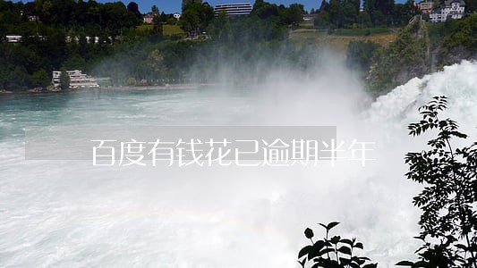 百度有钱花已逾期半年