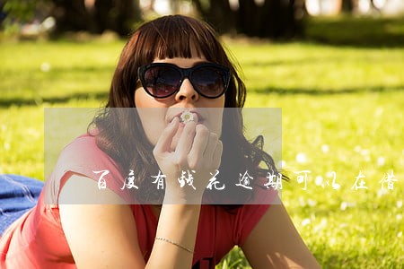 百度有钱花逾期可以在借吗 百度有钱花逾期可以在借吗