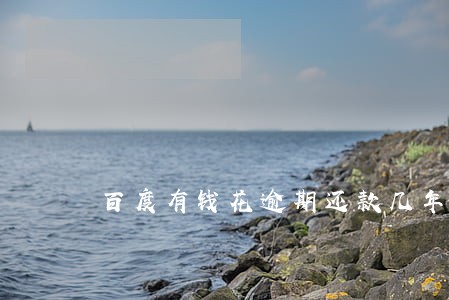 百度有钱花逾期还款几年消除