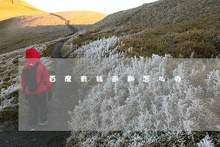 百度有钱逾期怎么办 百度有钱逾期怎么办
