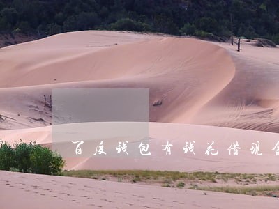 百度钱包有钱花借现金逾期 百度钱包有钱花借现金逾期
