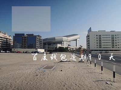 百度钱包逾期90天 百度钱包逾期90天