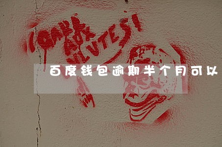 百度钱包逾期半个月可以吗 百度钱包逾期半个月可以吗