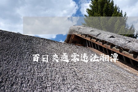 百日交通零违法湘潭