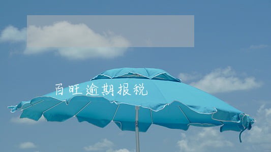 百旺逾期报税 百旺逾期报税